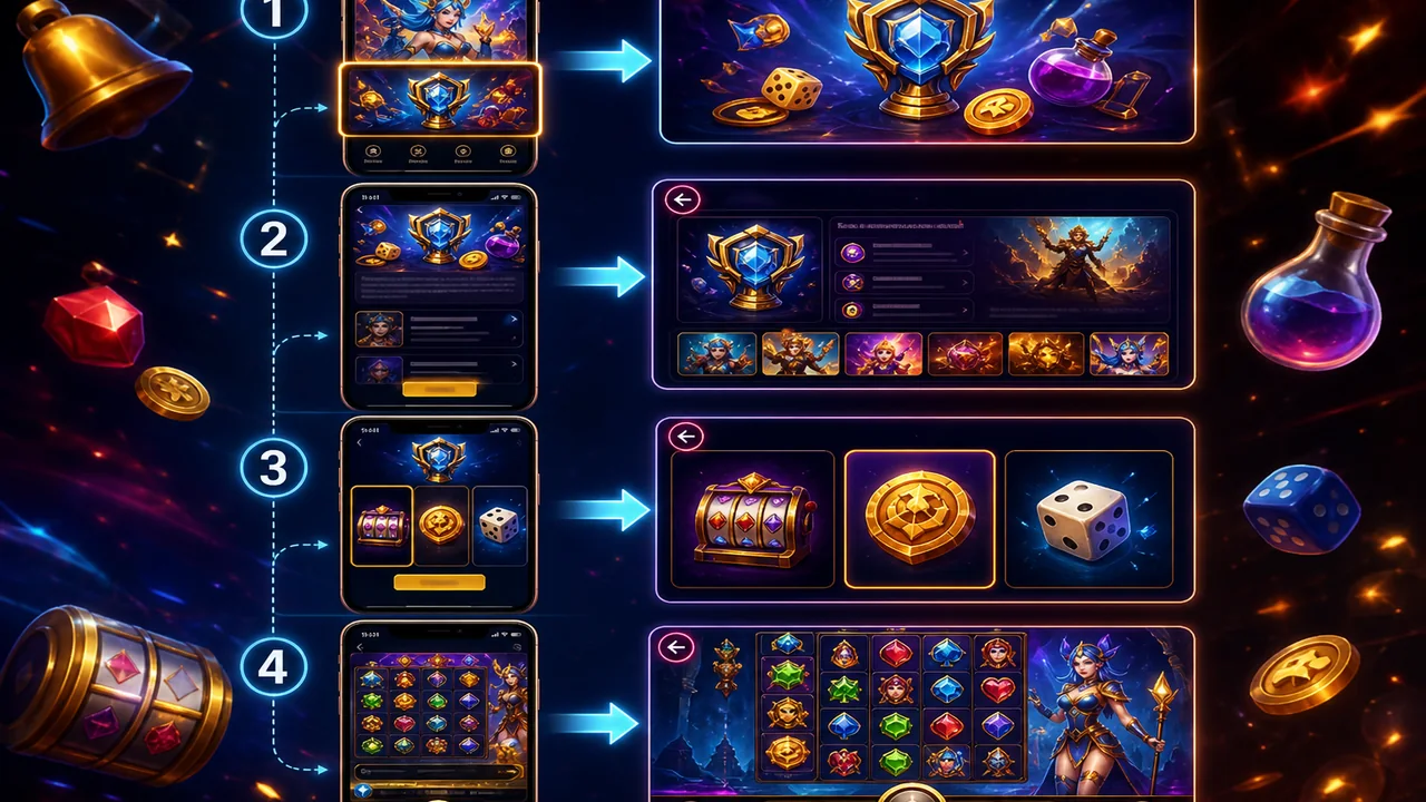 Từ thẻ sự kiện đến màn hình chơi: cách chuyển từ sự kiện mb66 sang game trên điện thoại