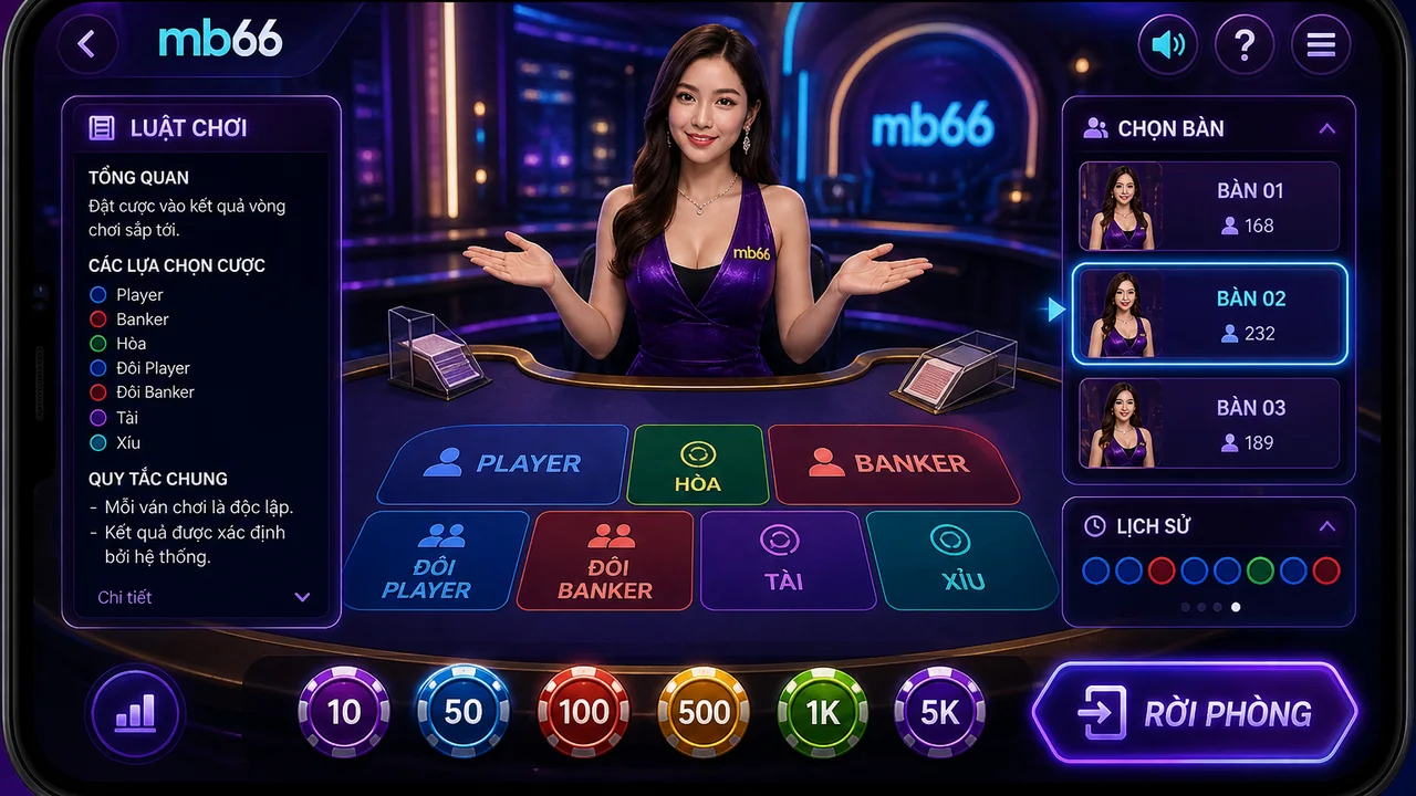 Trước khi vào bàn: cách chơi phòng live casino mb66 trên điện thoại dễ kiểm tra